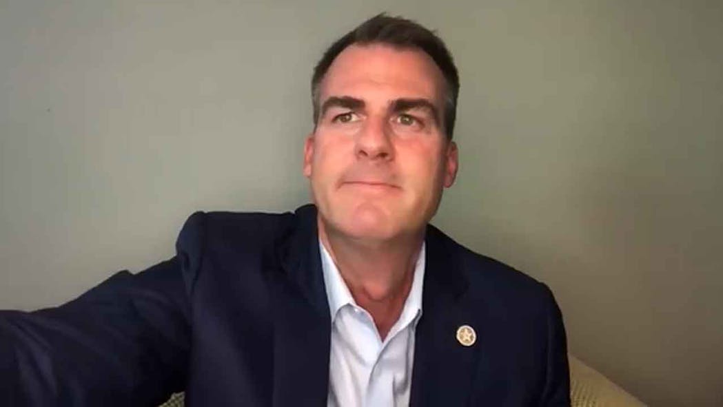 Oklahoma Governor Kevin Stitt Posts Quarantine Check-in Video