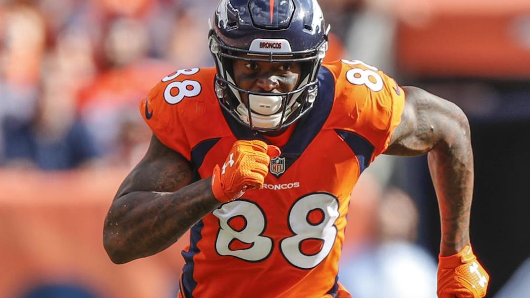 Former NFL Receiver Demaryius Thomas’ Family Says He Had CTE