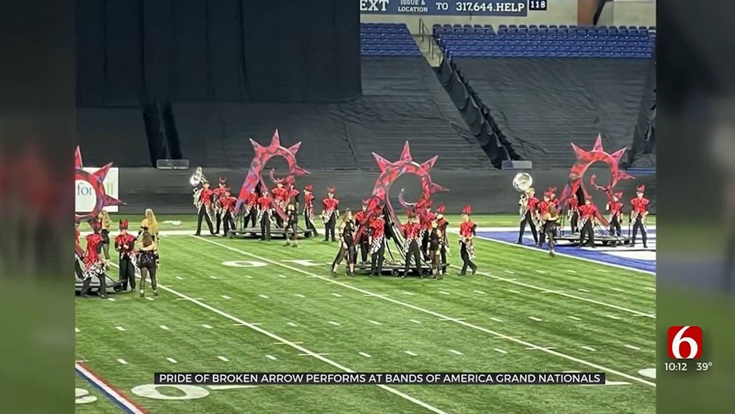 Pride Of Broken Arrow Places 3rd In Bands Of America Grand Nationals