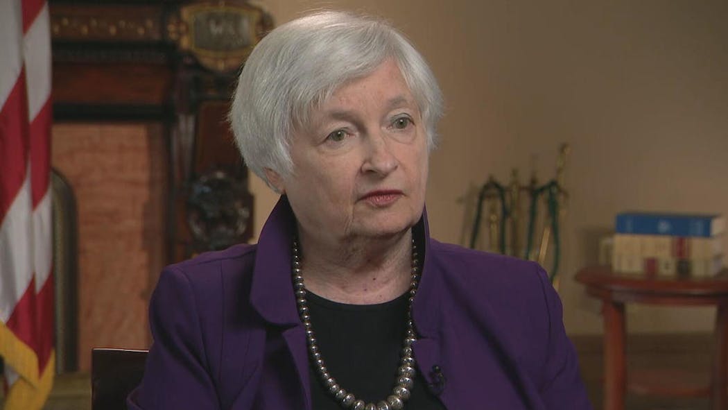 Treasury Secretary Janet Yellen Says Inflation 'Remains A Prob