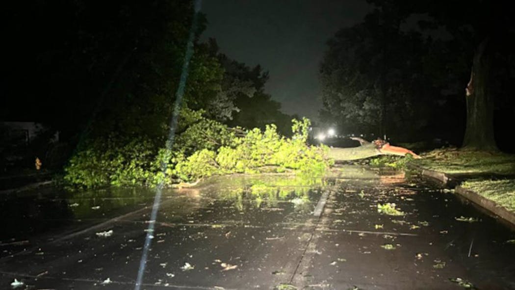 Storms With 100 MPH Winds Leave Behind Damage In Tulsa Area