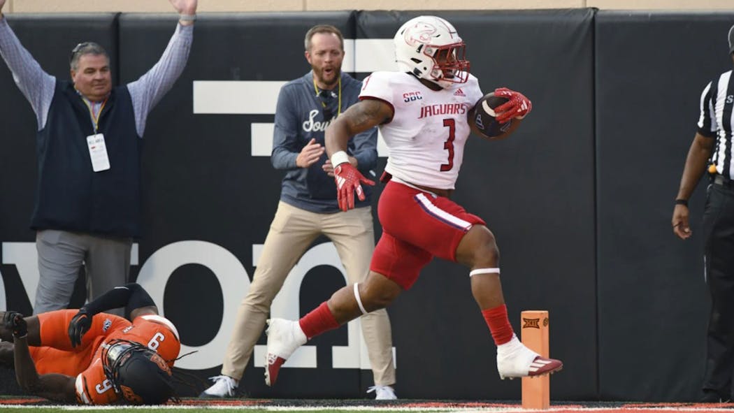 Webb Rushes For 151 Yards, 2 TDs As South Alabama Stuns Oklaho