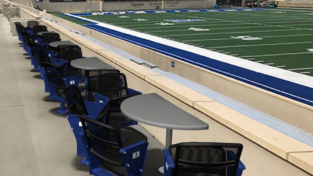 Tulsa Football Exclusive Seating Option