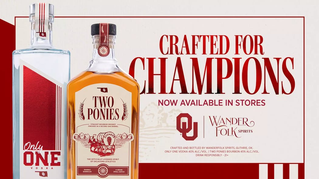 Oklahoma Athletics Partners with WanderFolk Spirits