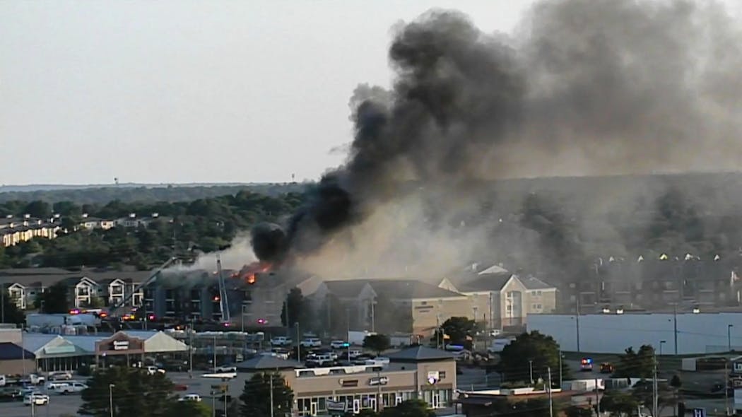 71st And Mingo Apartment Fire