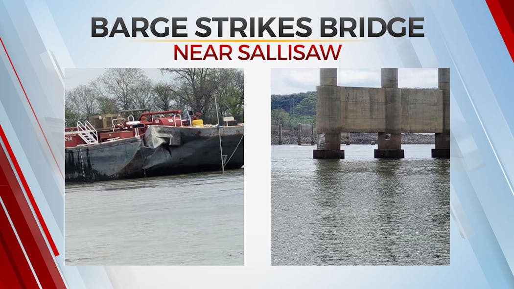 Barge Strikes US-59 Near Sallisaw - OHP