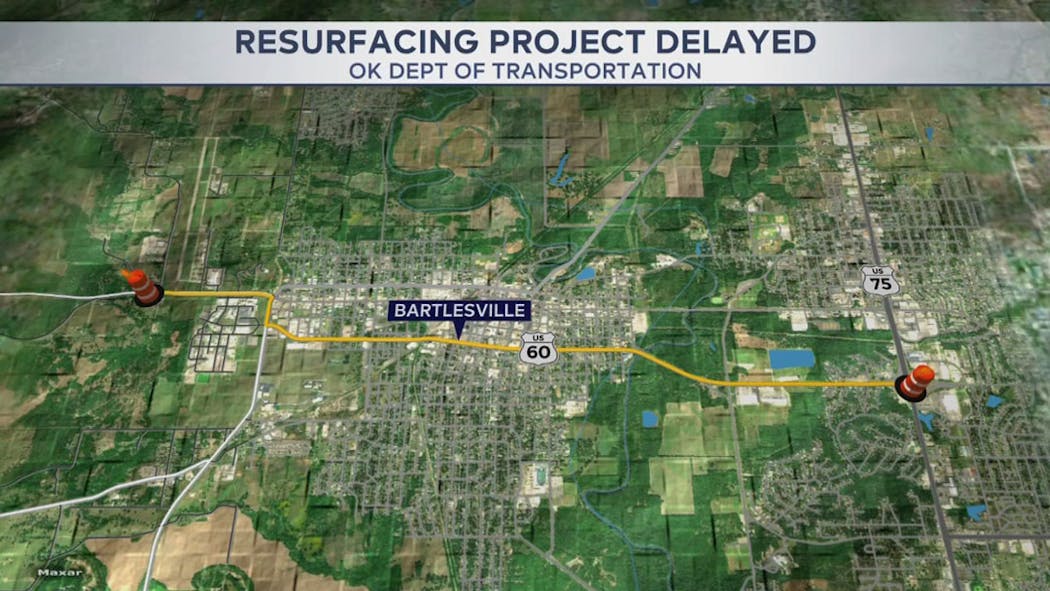 Highway 60 Resurfacing Delayed