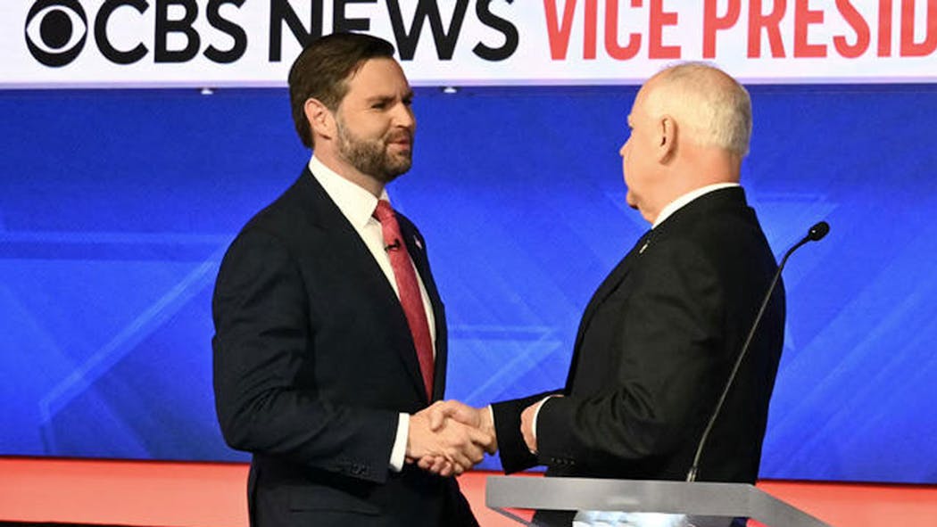 Walz, Vance FaceOff In VP Debate Ahead Of 2024 Presidential Election Walz, Vance FaceOff In VP Debate Ahead Of 2024 Presidential Election