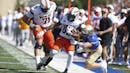 Bowman's 5 TD Passes Lead No. 13 Oklahoma St. Past Tulsa, 45-10