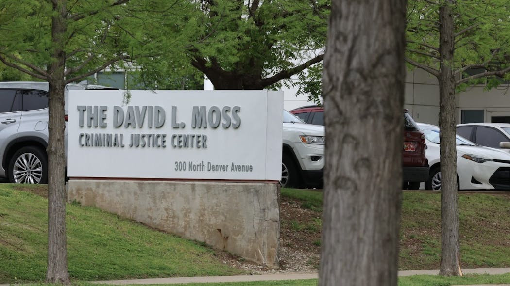 Tulsa County Jail Sign