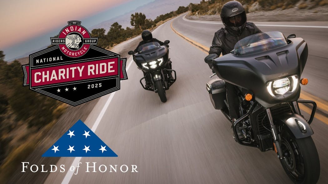 'Folds of Honor' charity ride 2025