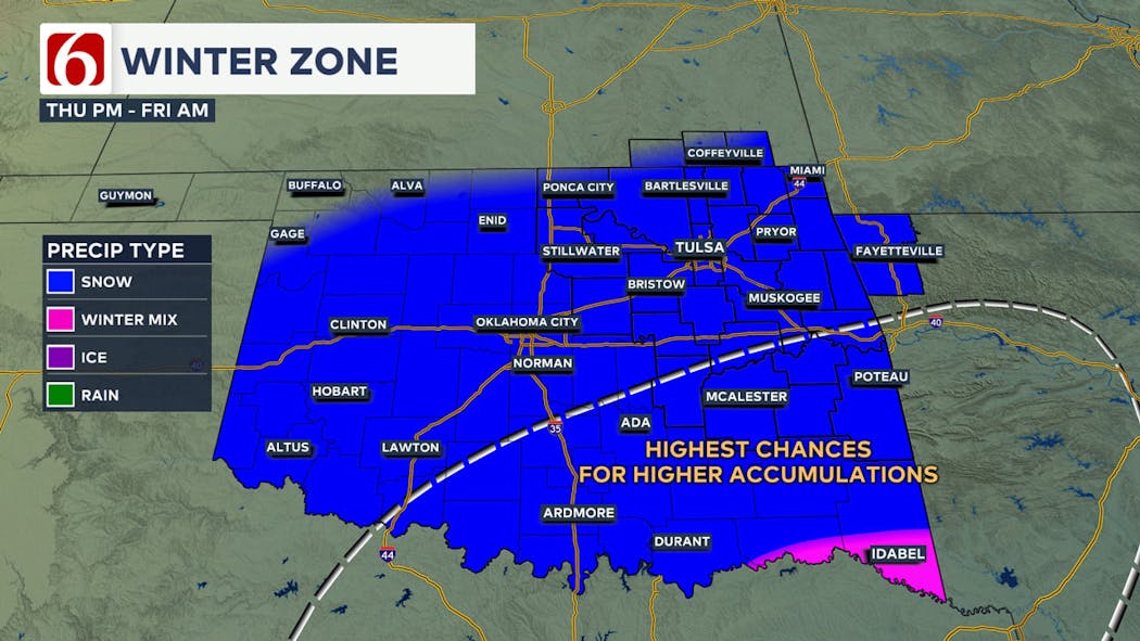 Snow Chances