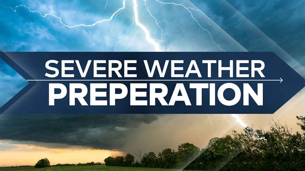 Severe weather preperation