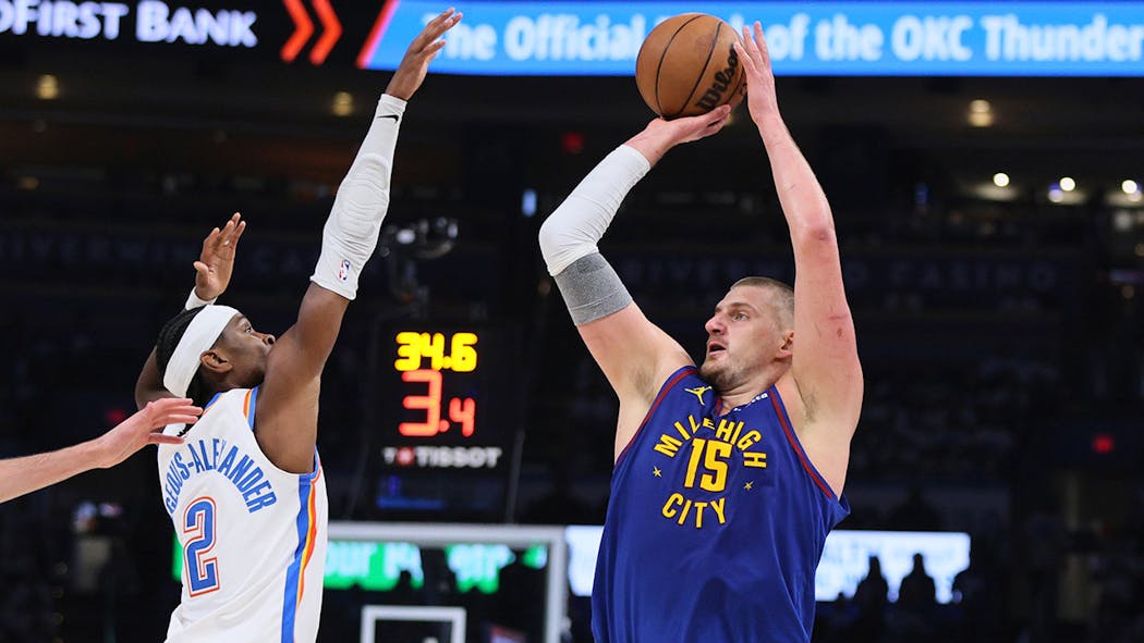 SGA - Jokic - Thunder Nuggets - Game 5 - May 13, 2025