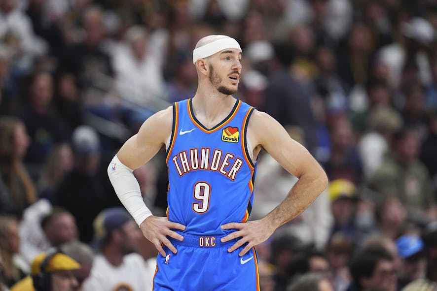 Oklahoma City Thunder guard Alex Caruso