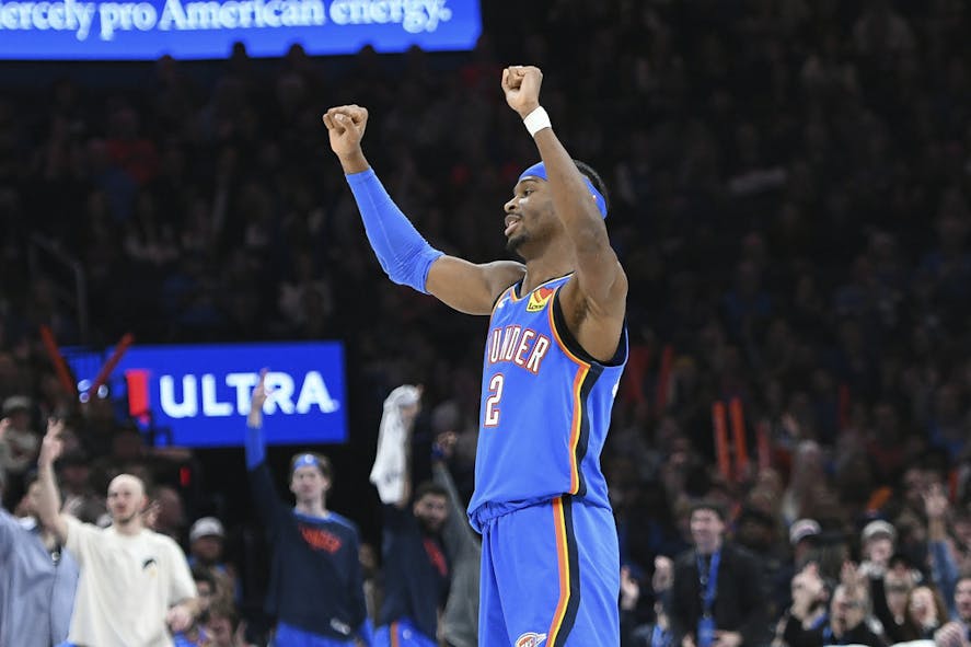 Oklahoma City Thunder guard Shai Gilgeous-Alexander