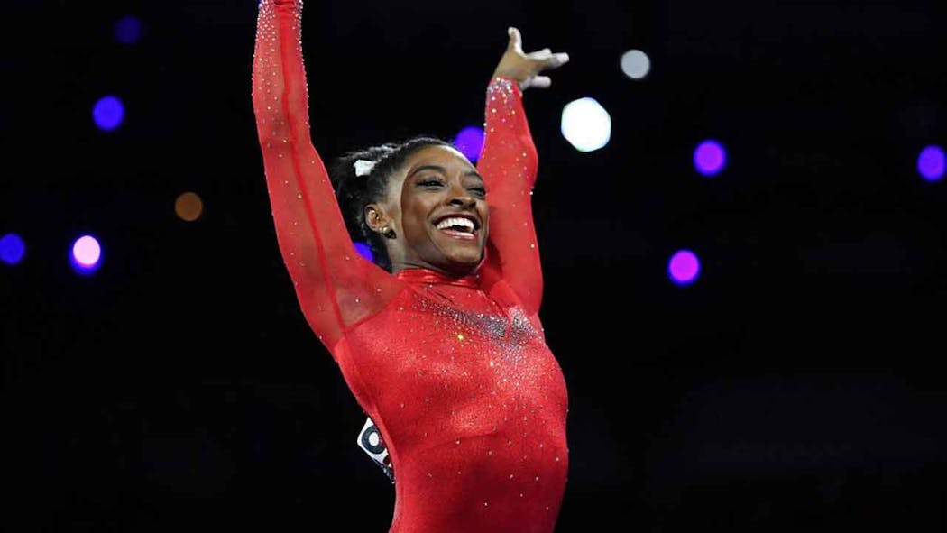 Simone Biles Captures All-Time Medal Record At The World Gymnastics Championship