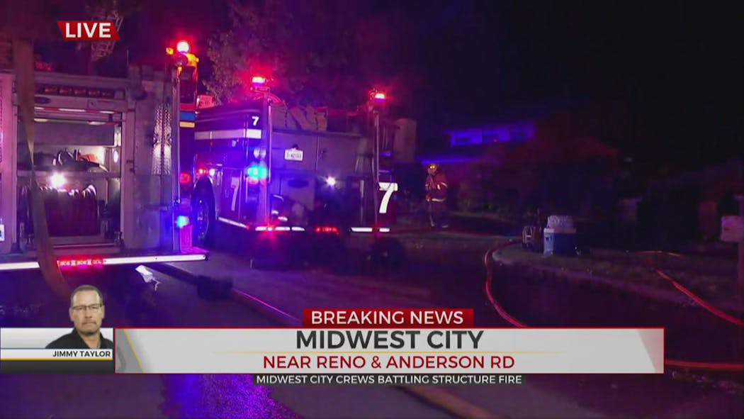 Unattended Chimenea Causes Early Morning House Fire In Mwc