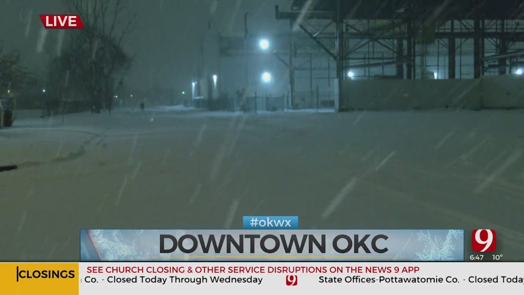 UPDATES Winter Storm 2 Moves Through Oklahoma