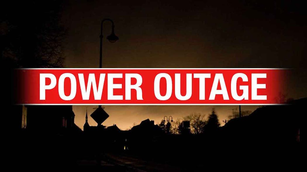 Customers affected by power outage Customers affected by power outage