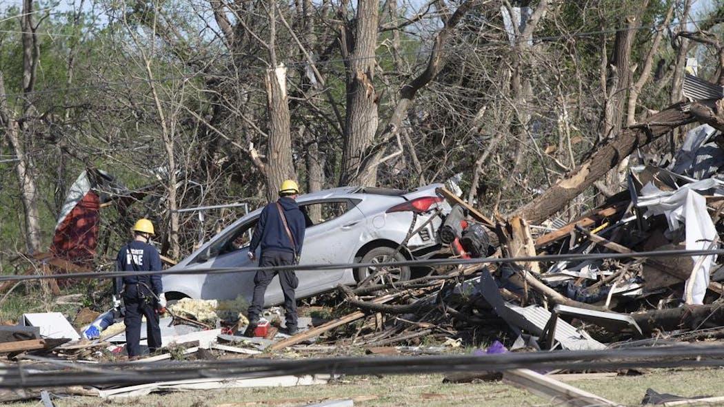Kansas Tornado Damage April 30