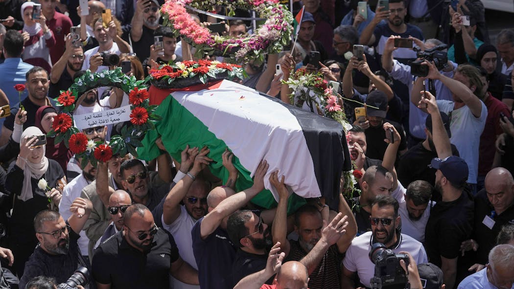 Palestine Protest Journalist Death