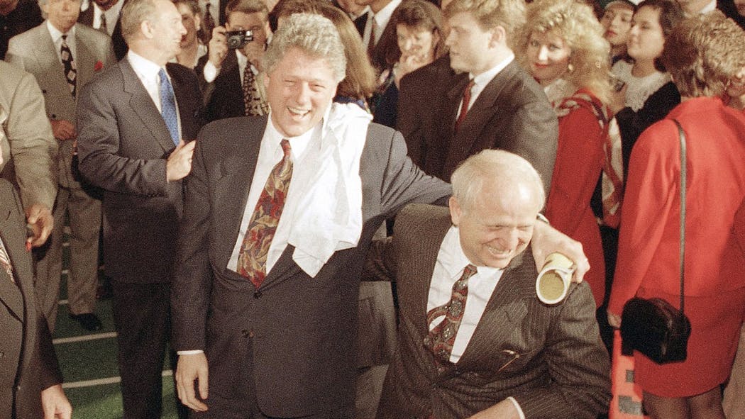 Larry Lacewell and Bill Clinton May 18, 2022