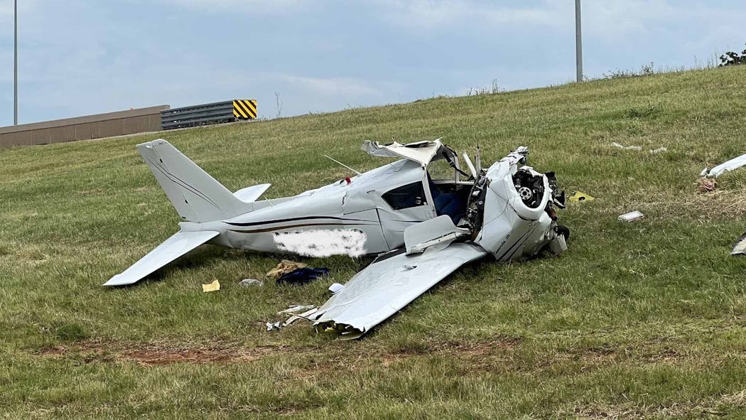 Pilot Injured After Single-Engine Plane Crash In NW OKC