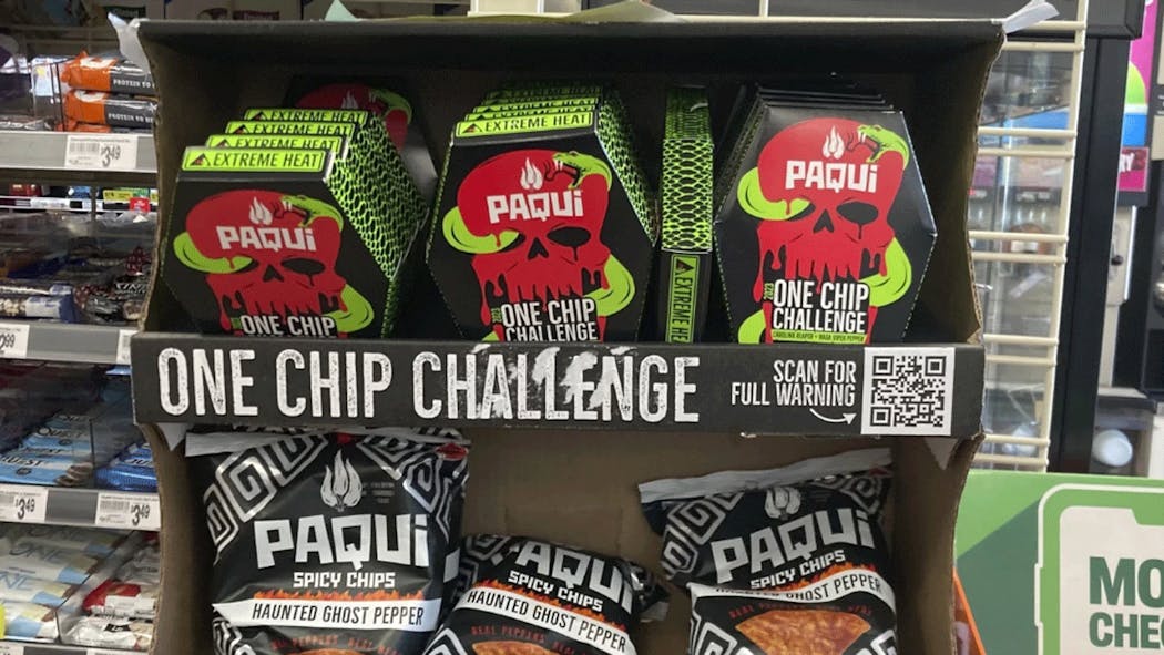 The Paqui One Chip Challenge.