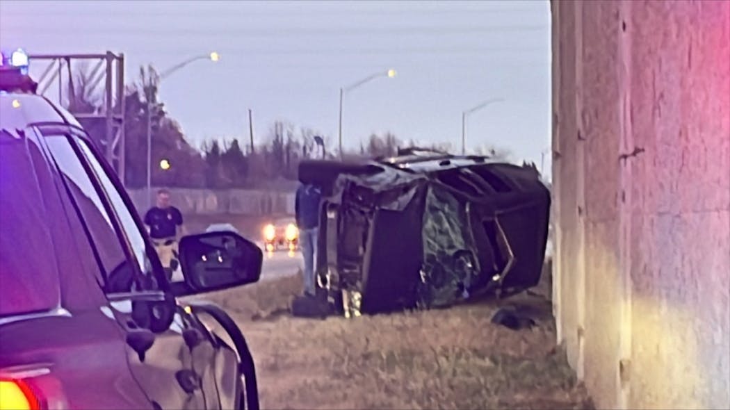 Lake Hefner Pkwy Rollover Crash