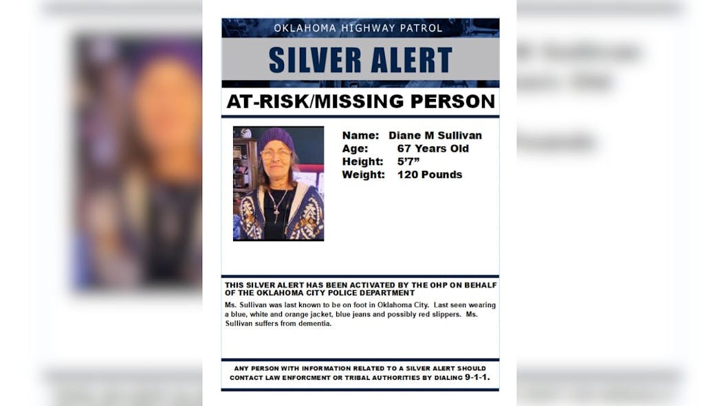 Silver Alert, Diane M Sullivan