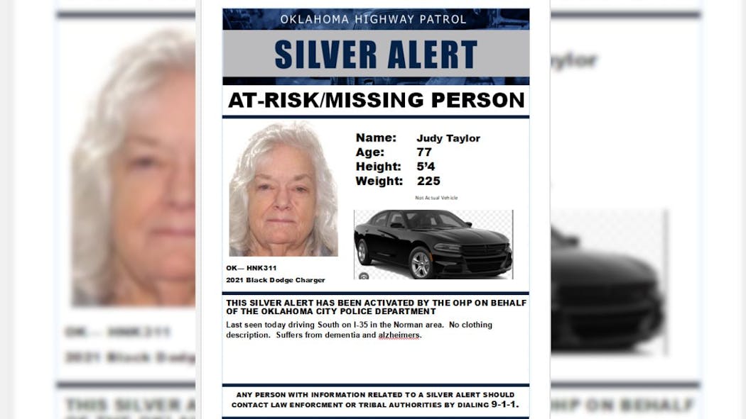 Silver Alert: Judy Taylor