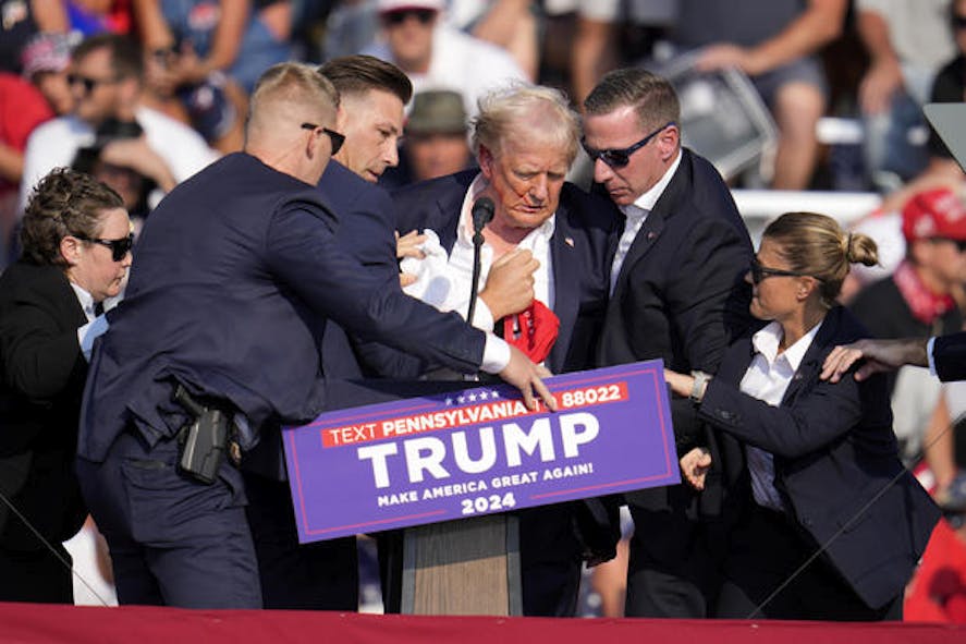 Trump Rally Gunshots