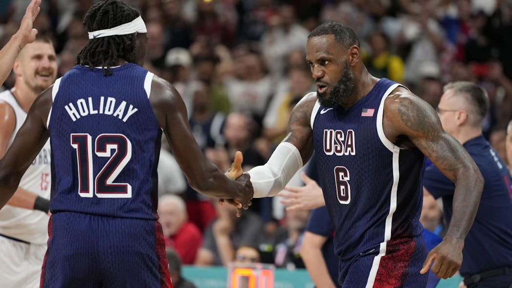 LeBron James vs. Serbia - 2024 Olympics - July 28