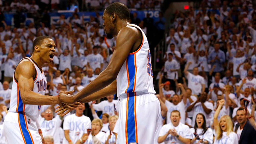 Kevin Durant - Russell Westbrook - OKC 2014