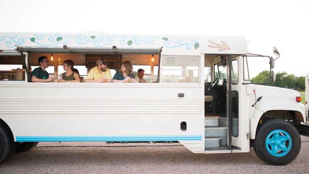 Brothers Convert School Bus Into Brewery On Wheels