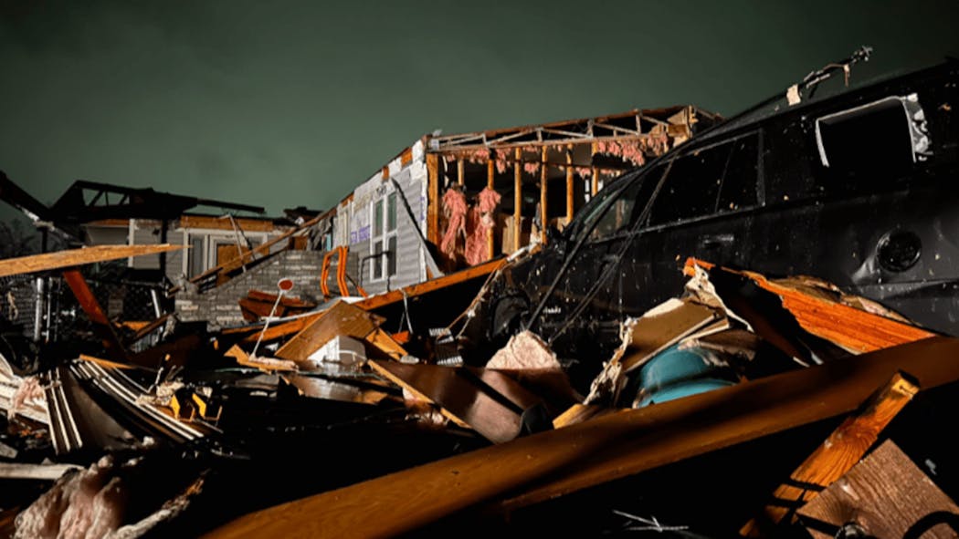 Choctaw storm damage.