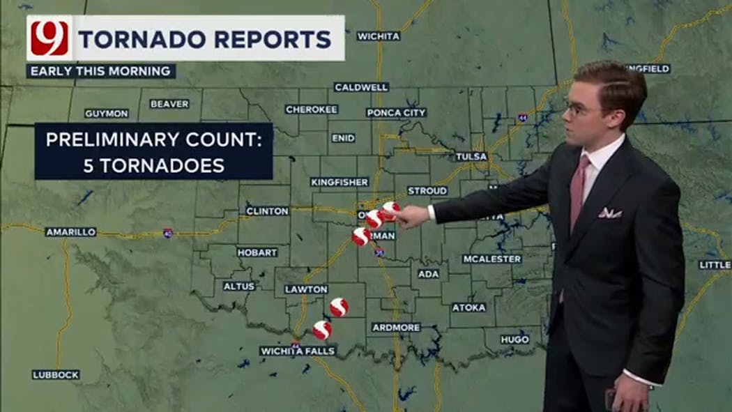 Preliminary Tornado Count - Nov. 3, 2024