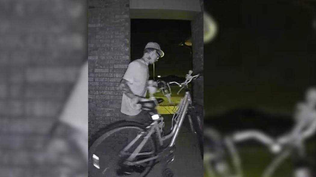 OCPD Searches For NW OKC Bike Theft Suspect