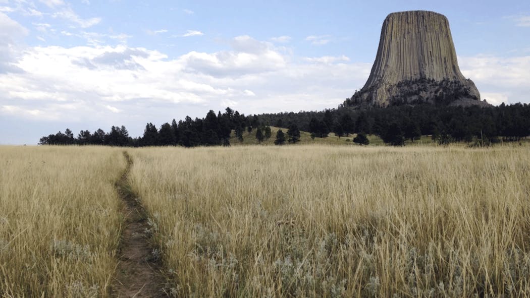 Devils Tower in Wyoming