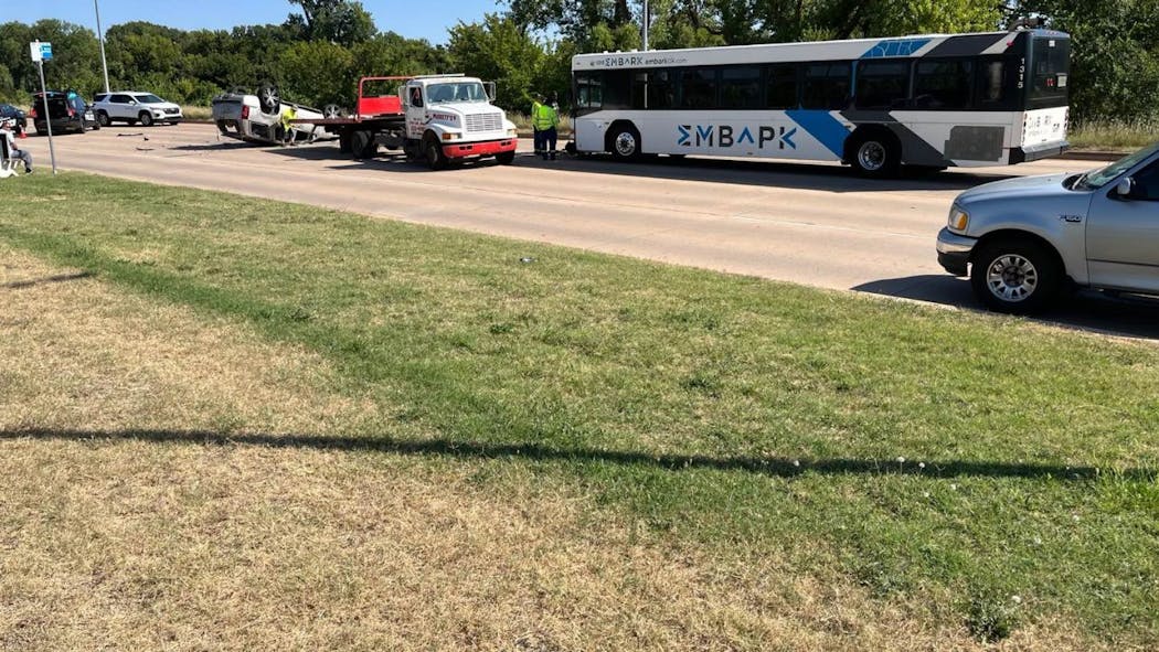 Embark Bus Car Crash