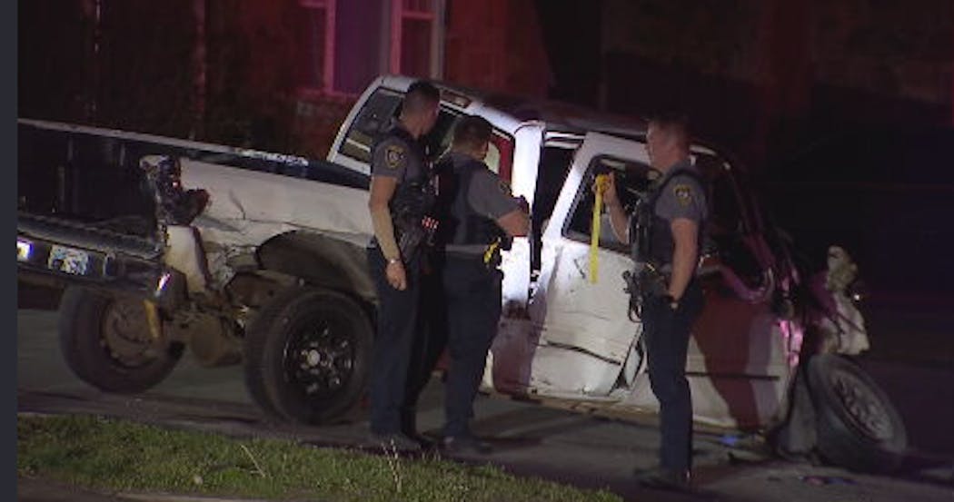 Truck's occupants killed in crash 