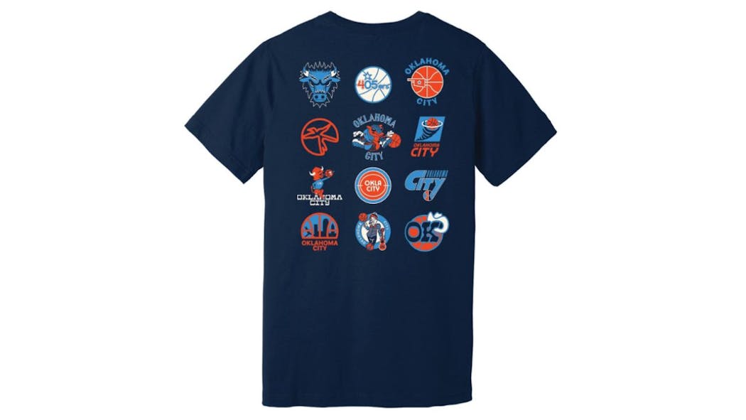 IN a league of our own tee (back)