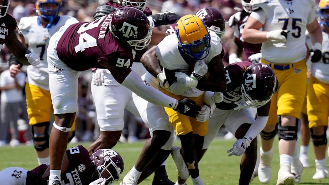 Jer'Michael Carter - McNeese State vs. Texas A&M - 2024