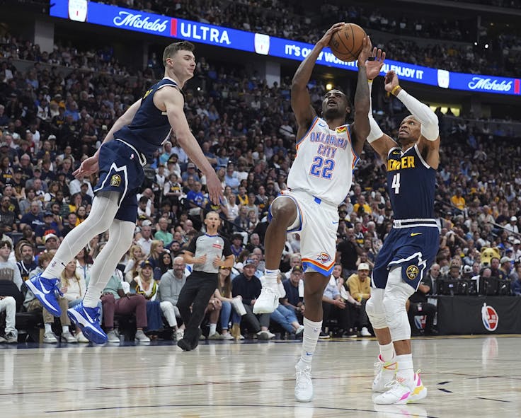 Oklahoma City Thunder guard Cason Wallace