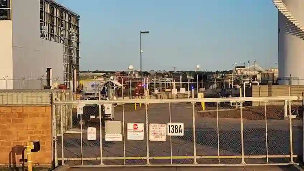 2 hospitalized after incident at OKC airport.