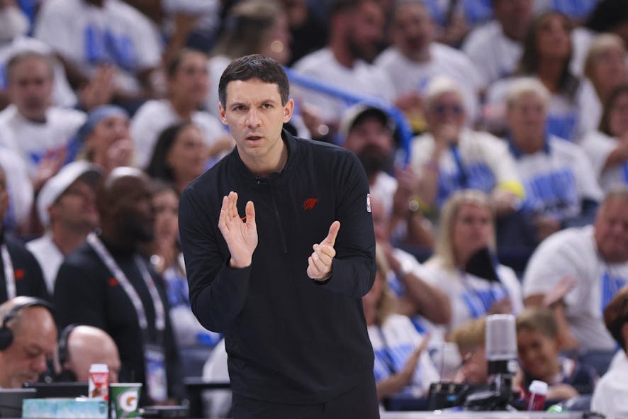 Oklahoma City Thunder head coach Mark Daigneault