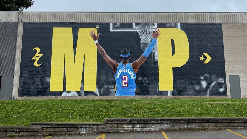 SGA Mural in OKC