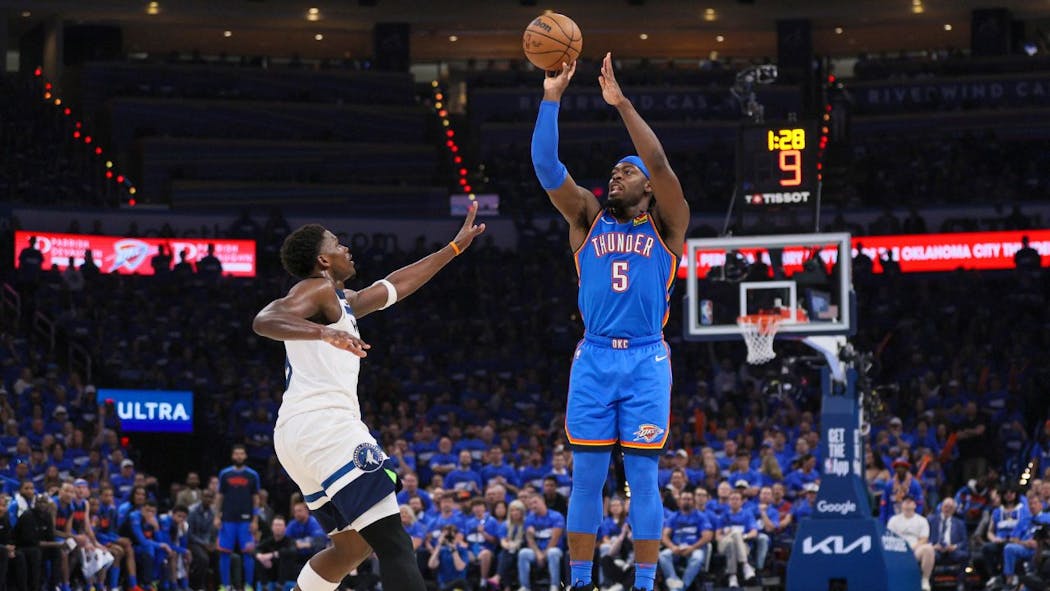 Timberwolves Thunder Basketball