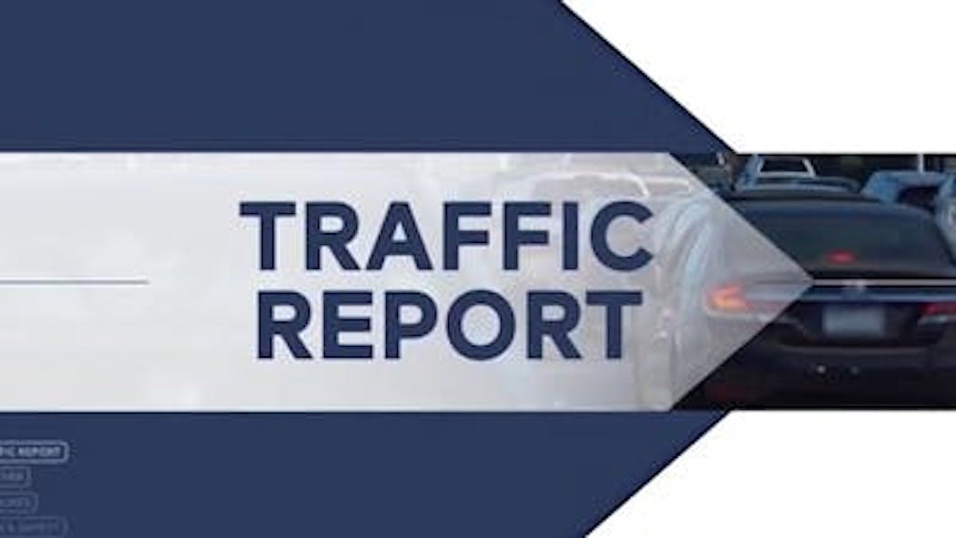 Southbound I-35 closed near Goldsby following crash, fuel leak
